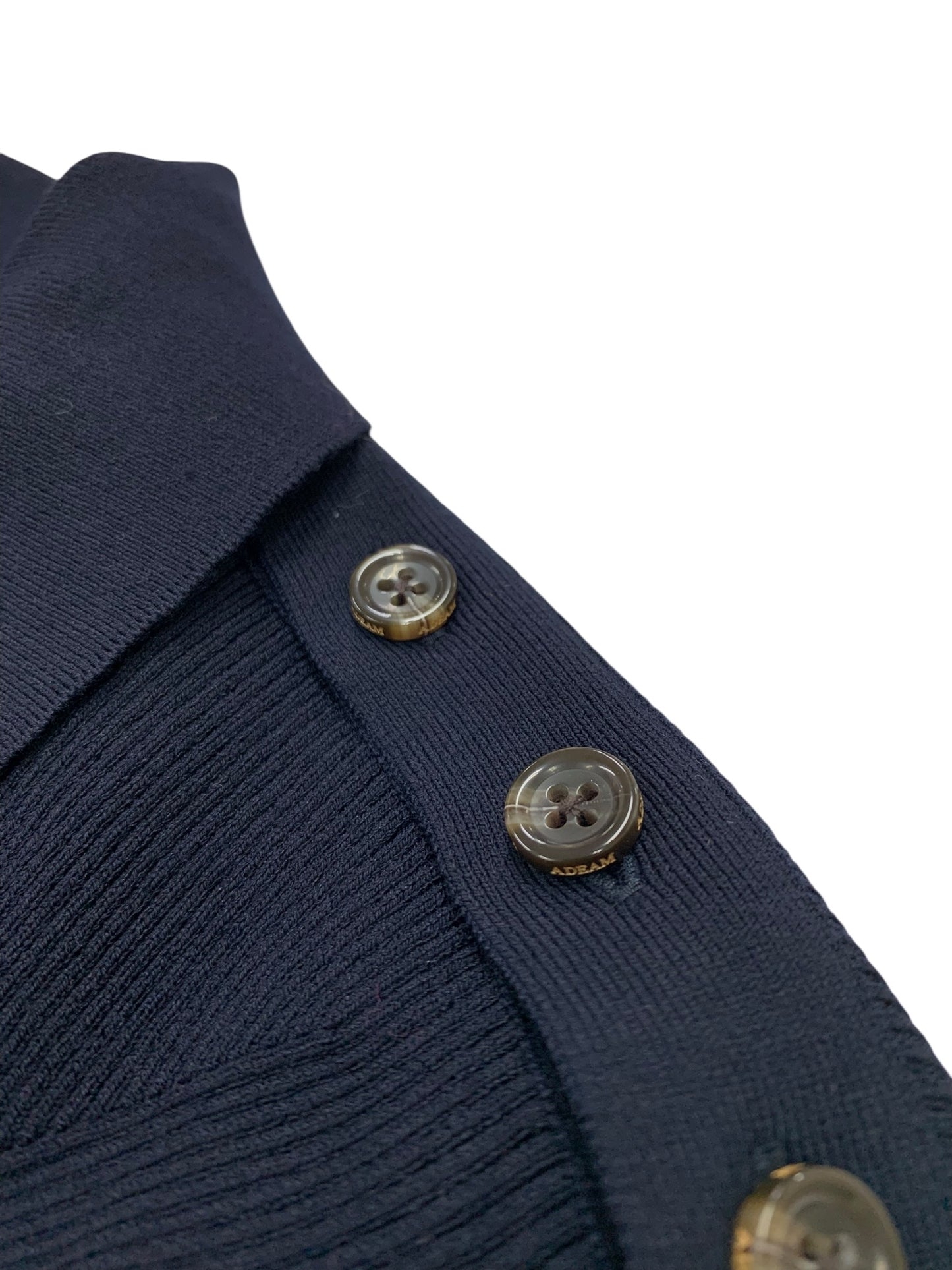 アディアム Claie Knit Top 44245 ニット XS ネイビー IT31K7532C4A
