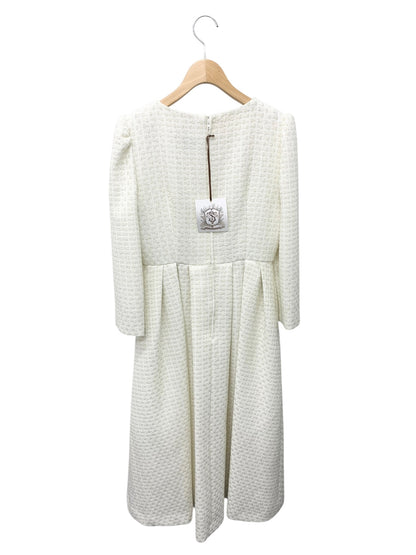 セブンテンバイミホカワヒト 5A504 ワンピース M アイボリー タックフレア ITFZICTJIYEV