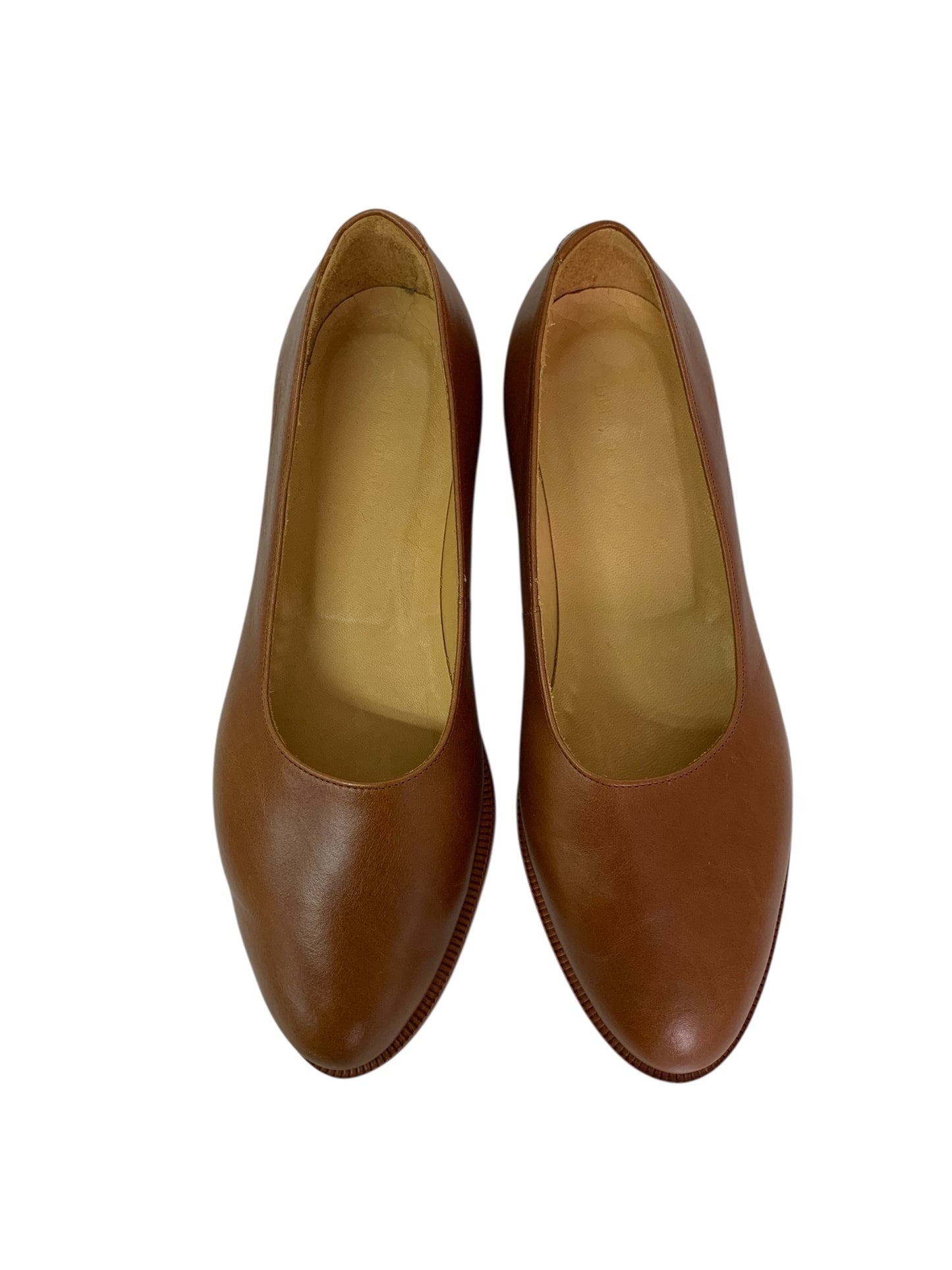 デルモナコ Pumps パンプス 24 ブラウン レザー ITPY3AD7KCQG