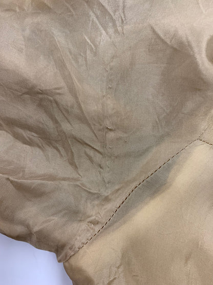 エムズグレイシー スウェードタッチジップアップジャケット 214521 38 ベージュ フリル ITGDKB6VDERW