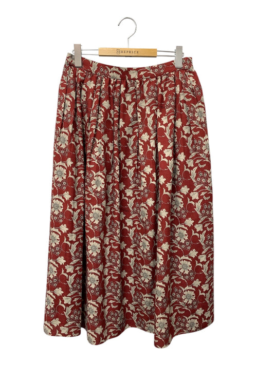 マッキントッシュロンドン 【BIBURY FLOWER】オータムバイブリースカート G7S05-633-18 44 レッド バイブリーフラワー ITOQIONP1TJY