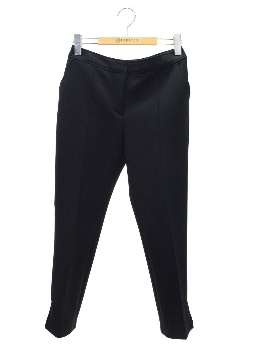 エムズグレイシー 316510 パンツ 36 ブラック サイドジップ ITULCRGQLMEK