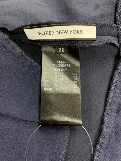 フォクシーニューヨーク ドレスリッセ 44844 ワンピース 38 ネイビー ITZX2D9ASWTS
