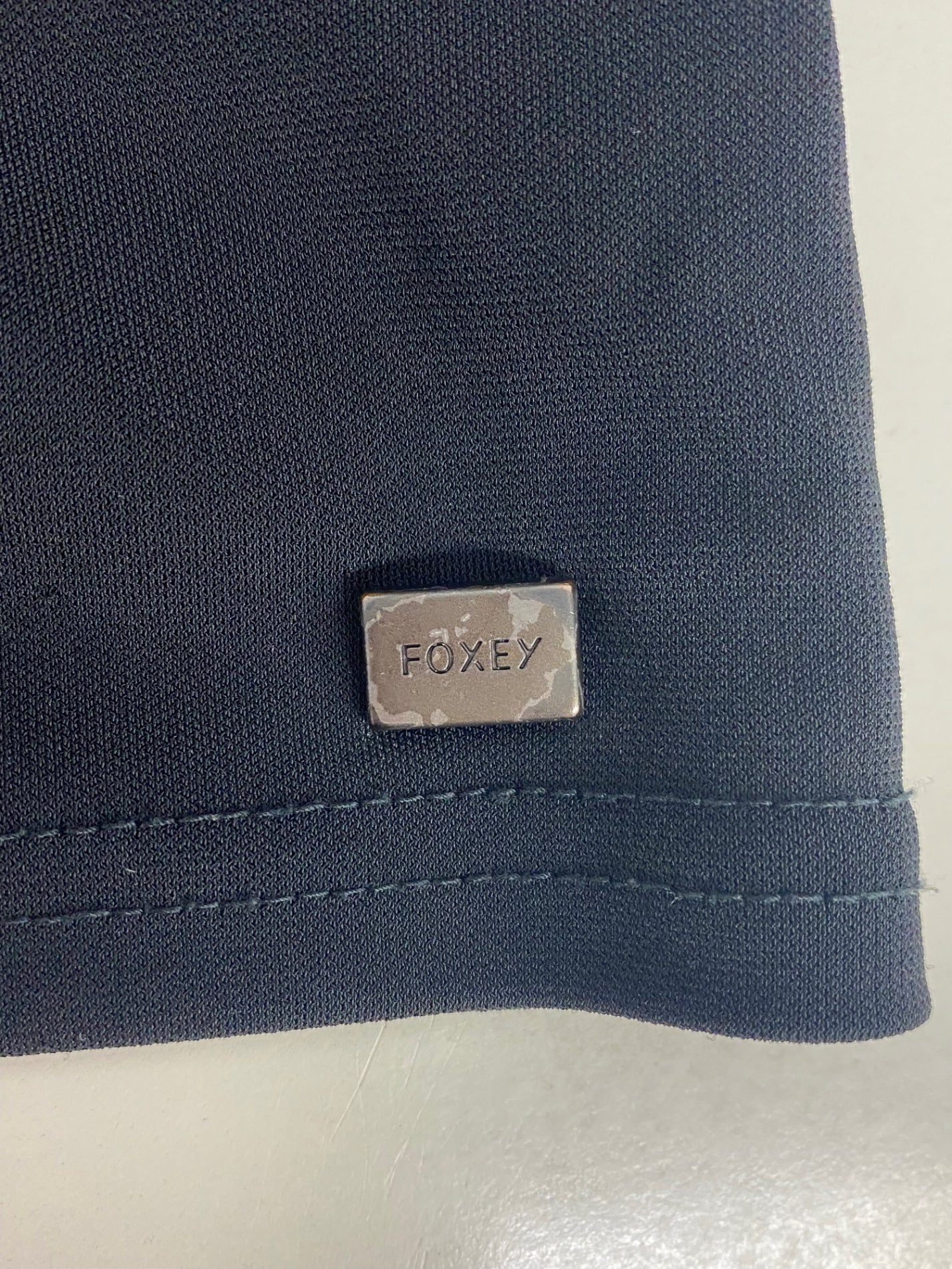 フォクシーニューヨーク パフスリーブ 25731 カーディガン 38 ブラック フリル ITHLU9O8P0HW