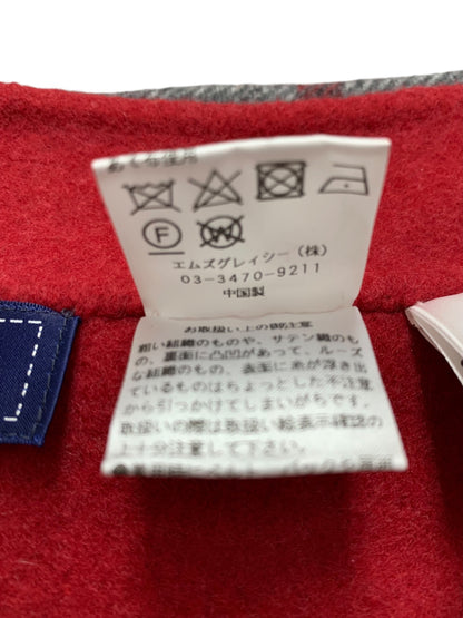 エムズグレイシー リバーシブルフレアースカート 217622 40 レッド ウール ITRYC54OCTR9