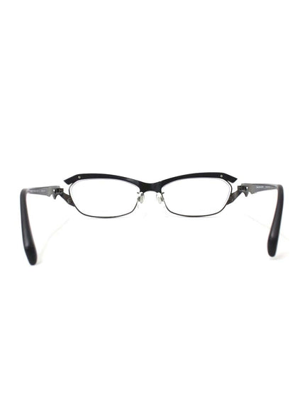 サムライ翔 SS-J28 メガネ 眼鏡 ブラック/ガンメタ コンビフレーム フルリム スクエア IT8260UOEP0W