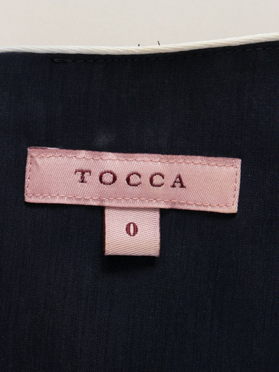 未使用品 TOCCA【洗える！】RUSH HOUR ドレス ワンピース サイズ0 TOCCA - 未使用品 TOCCA【洗える！】RUSH HOUR ドレス ワンピース