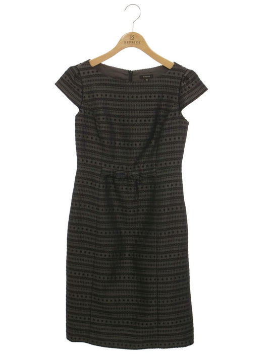 トッカ OPTOGA0220 ワンピース 0 ブラック 刺繍 リボン ITMZKNHCTS1S