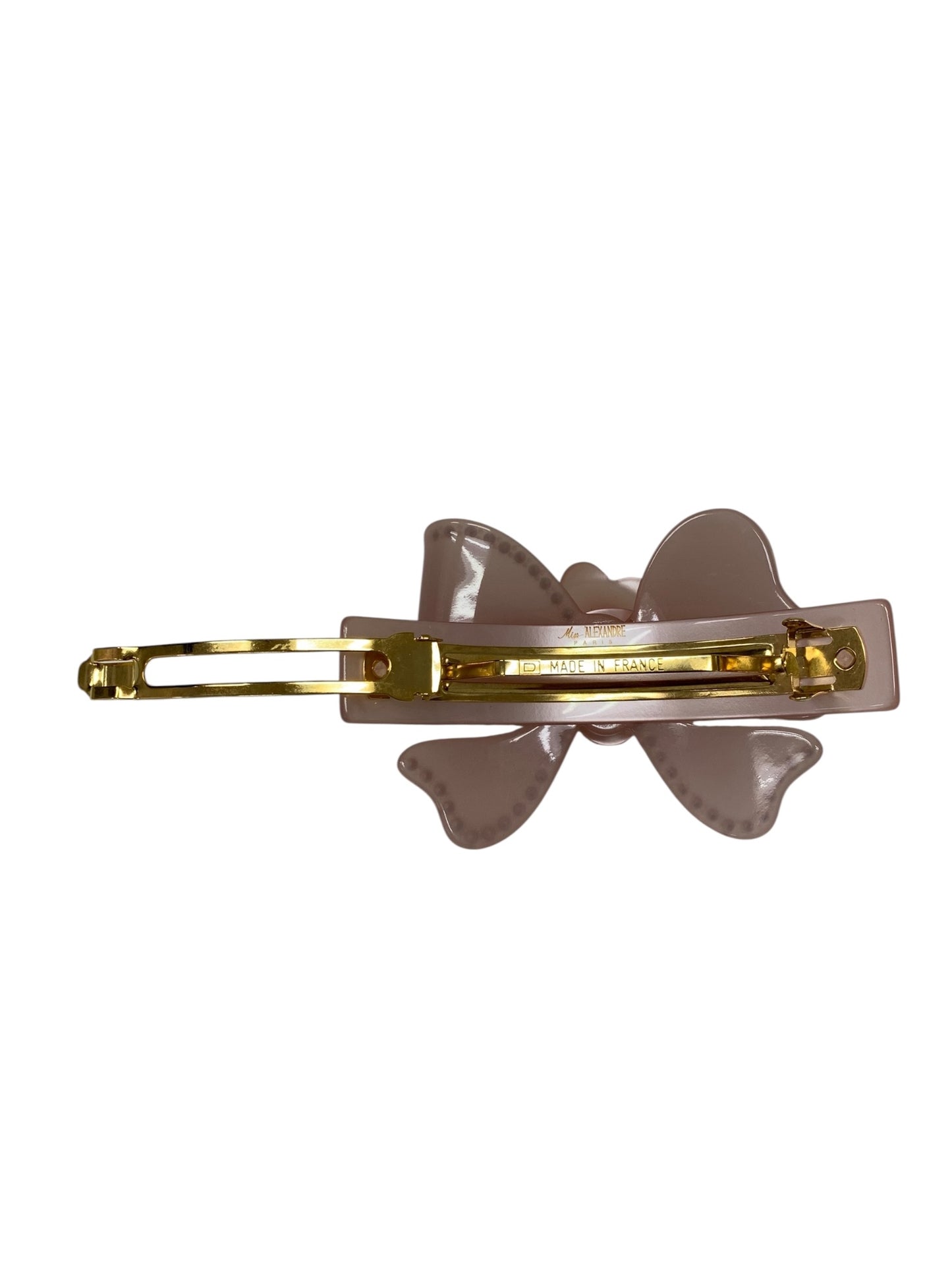 アレクサンドルドゥパリ バレッタ ピンク フラワーモチーフ ラインストーン ITQ6S8VH7FOU