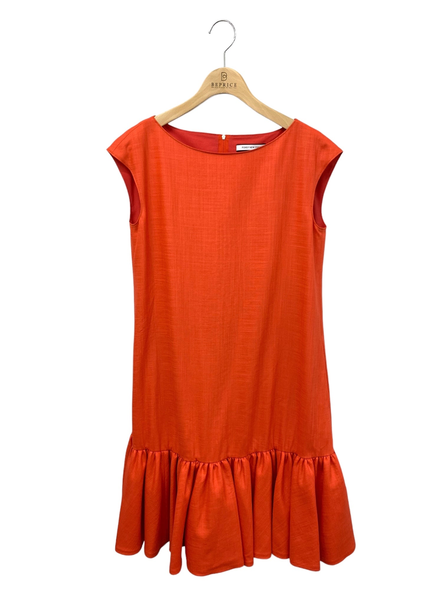 フォクシーニューヨーク Dress Linen Dahlia ドレス リネンダリア 41704 ワンピース 38 レッド |  中古ブランド品・古着通販ビープライス