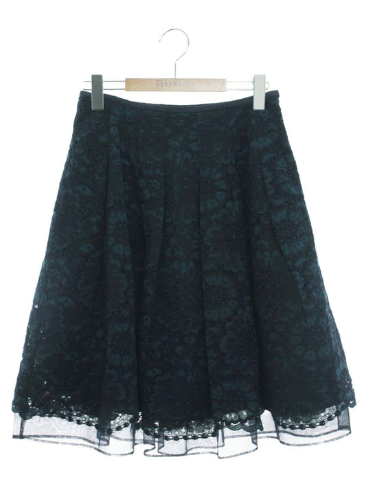 トゥービーシック W5S10-831-72 スカート 40 ネイビー レース IT107TXQMWD4 【SALE】