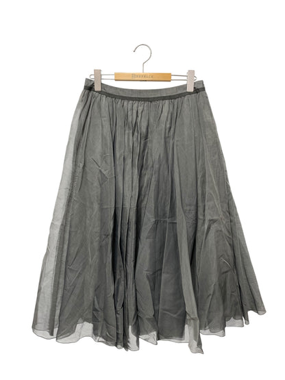 フォクシーブティック Skirt Sheer Circular 40950 スカート 42 グレー 2021年増産品 IT1K3HM3PEUO