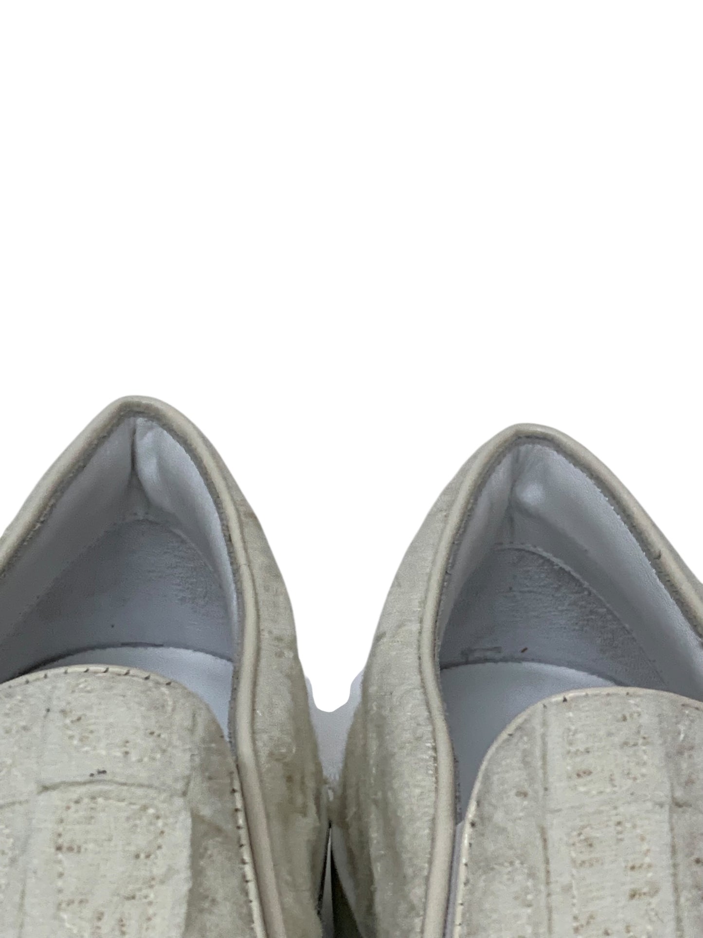 マノロブラニク シューズ 36 ホワイト ウール ITHZBL7E557A 【SALE】