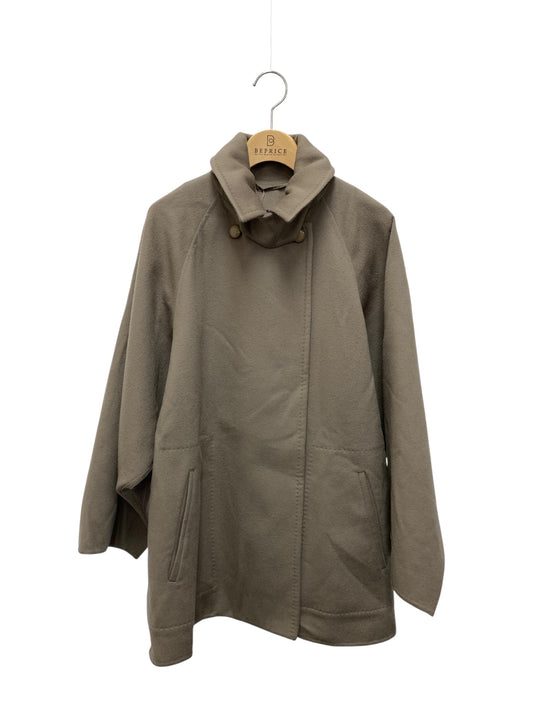 マックスマーラ 10860633000 コート 36 グレー CUCITO A MANO ウール混 ステッチ ITPH42HSX29W 【SALE】