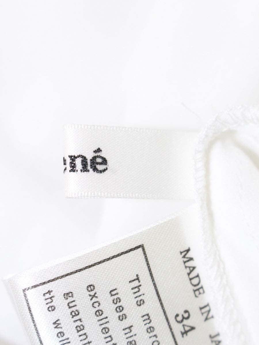 ルネ 6831040 ブラウス 34 ホワイト ビジュー パール ITSCHCQ68NI8