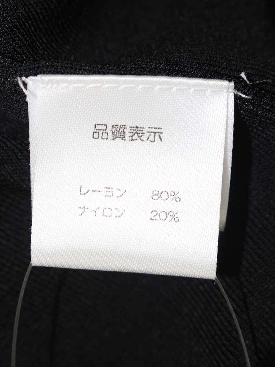 スーパービューティー カーディガン 38 ブラック ロング フラワーモチーフ ITF5KJYG9Q5X