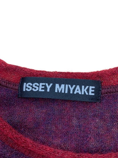 イッセイミヤケ ME83K022 ニット 2 ワインレッド アルパカ混 ITBDUQH2HOKW 【SALE】