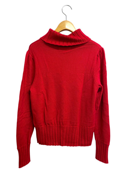 エムズグレイシー Turtleneck Sweater 818592 ニット セーター 38 レッド タートル ITJO934Z8Q3A