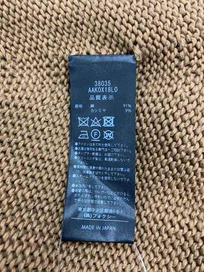アディアム クロップドニットスナッグ 38035 カーディガン F ブラウン ボレロ IT08TM5YJKCH