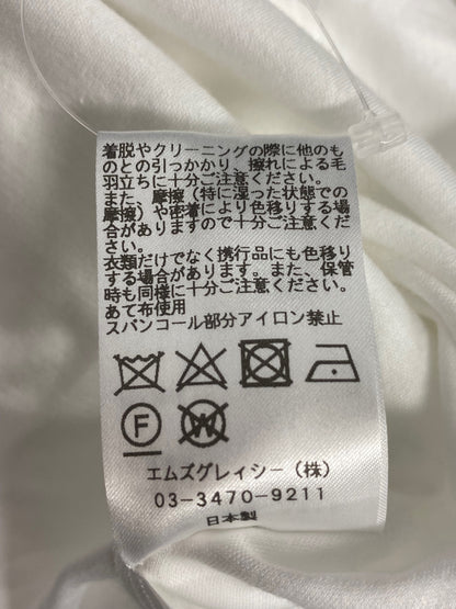エムズグレイシー CherryCut sew 815315 Tシャツ カットソー 40 ホワイト スパンコール ITQQ04KIJZVA
