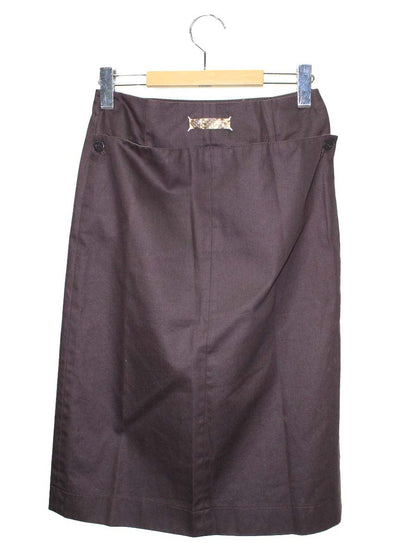 ルグランブルー 293403 スカート S ブラウン パイソンタグ ITKYP07WK8YN