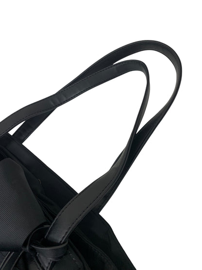 エムズグレイシー 194101 トートバッグ ブラック ナイロン リボン IT900ZZAT7MO 【SALE】