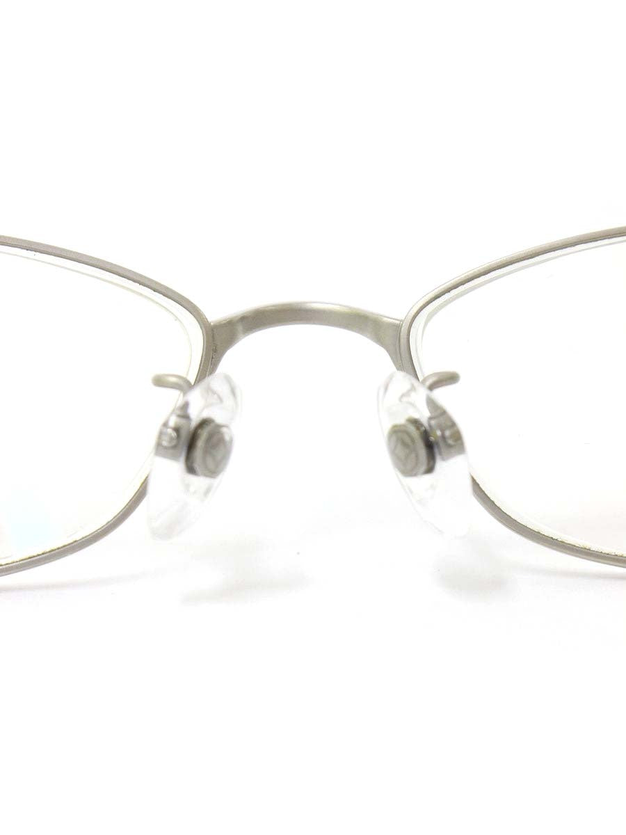 フォーナインズ S-662T メガネ シルバー メタルフレーム フルリム スクエア IT2MFNI78G1S