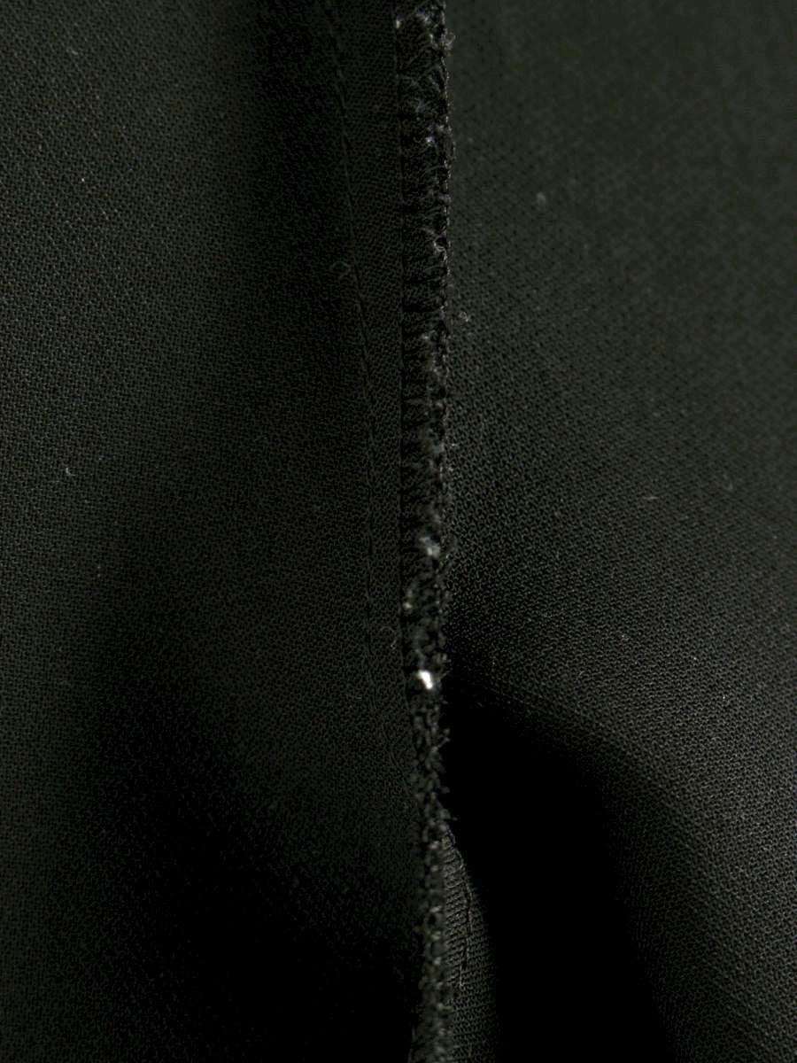 エムズグレイシー 516103 パンツ 38 ブラック ワイド フリル ウエストゴム IT0TQCN1PJYS