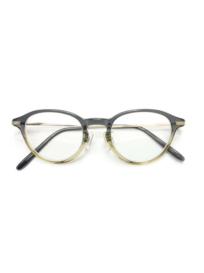 金子眼鏡 メガネ グレー/クリア/ゴールド オーディエンス コンビ グラデーション IT92MVPEO9YK