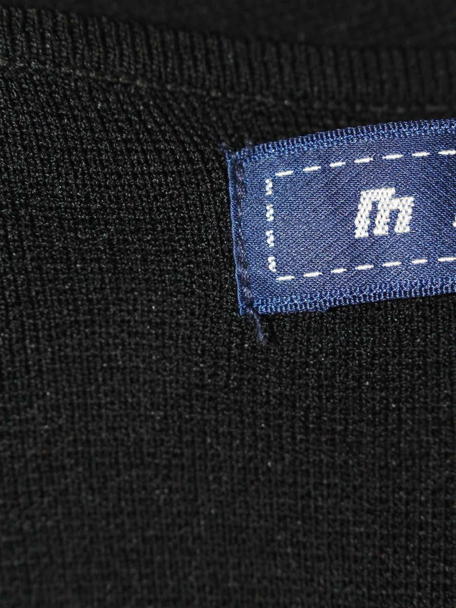 エムズグレイシー 728133 ボレロ カーディガン 40 ブラック ラインストーン リボン ITV2WERTXJ00