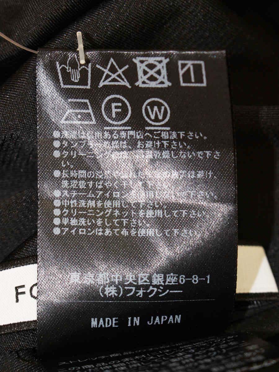 フォクシーニューヨーク SKIRT BARON 38326 スカート 38 ブラック 2022年増産品 ITMNBQC4OG2S