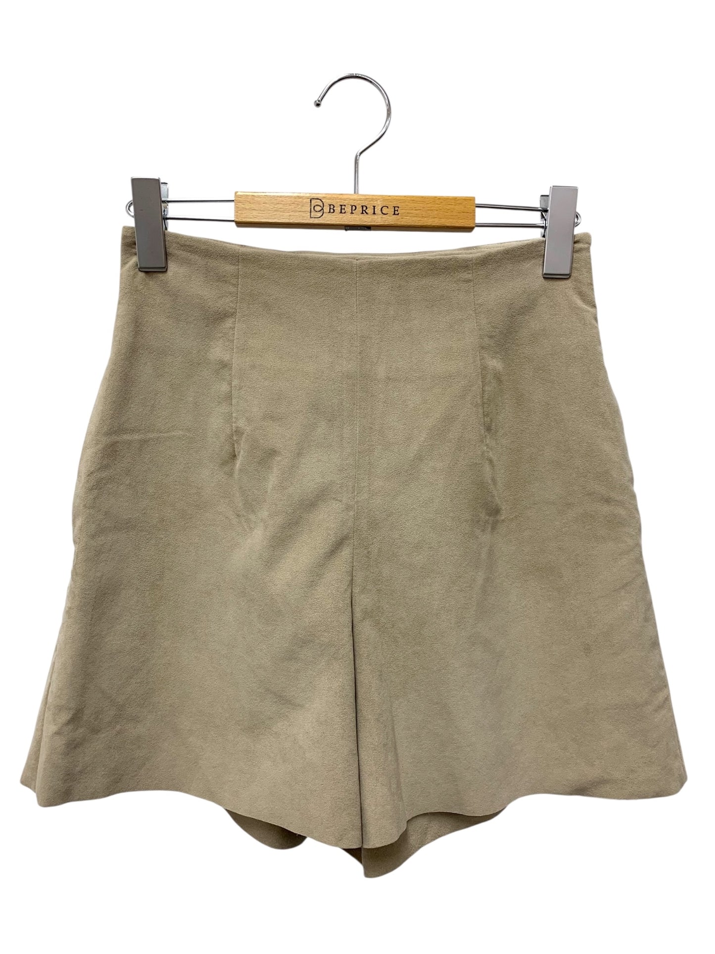 フォクシーブティック 36237 パンツ 38 ベージュ 36237 Suede Short Pants ITQCUJ3199S3