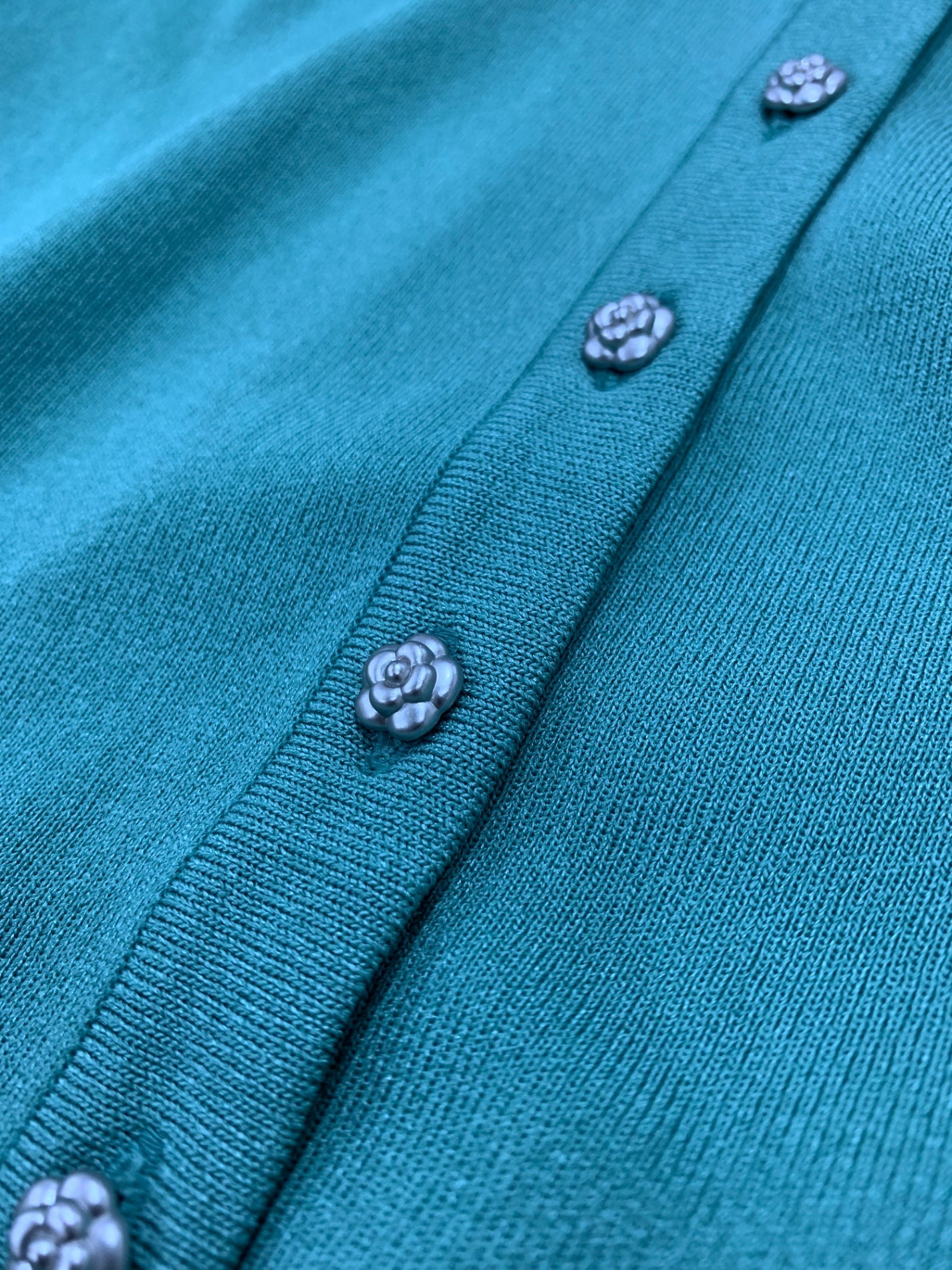 ルネ Puffy Knit Cardigan 6522040 カーディガン 38 グリーン ITHUTME53GIO