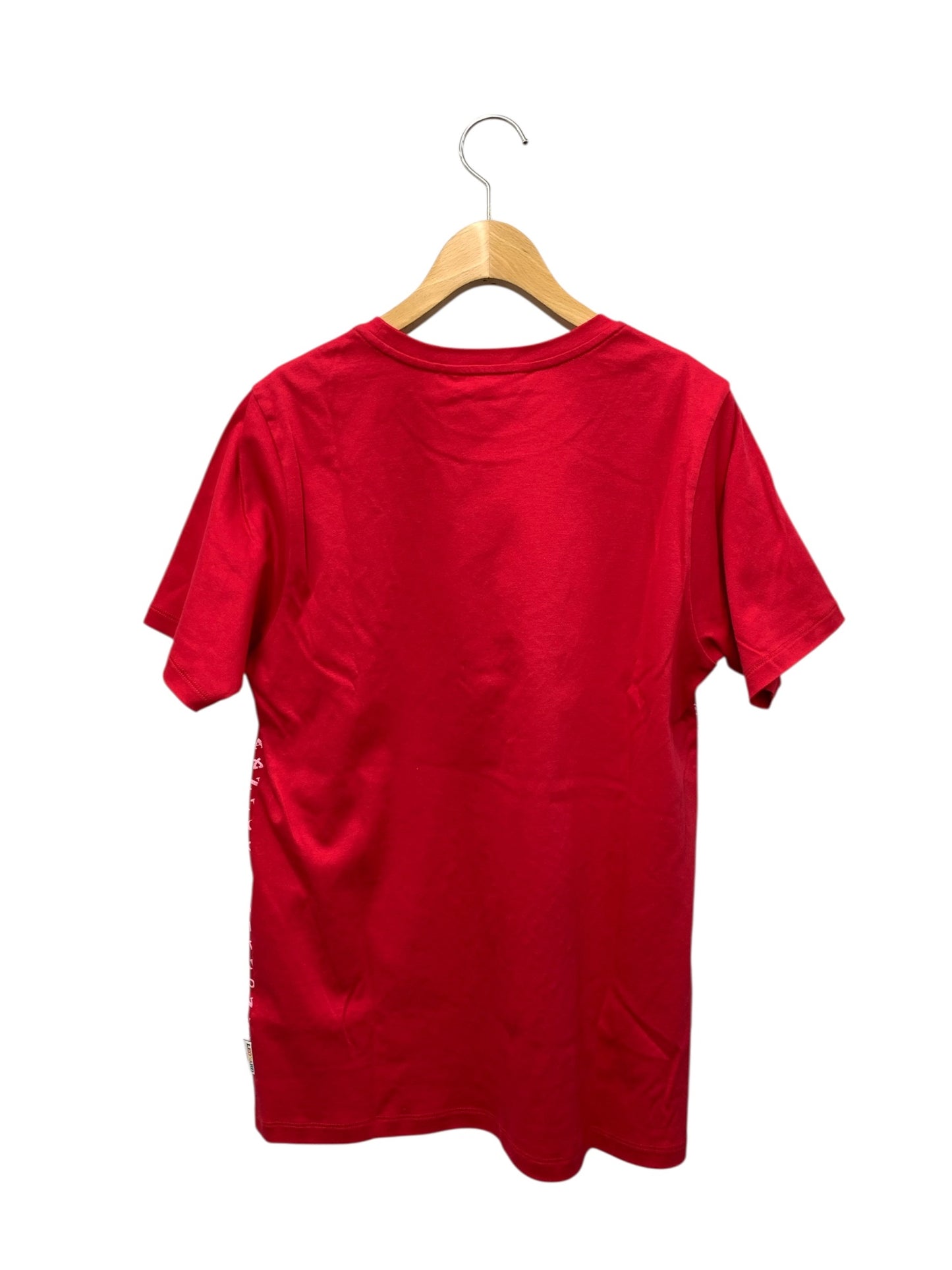 レオナールスポーツ 0548483 Tシャツ 38 レッド ロゴモチーフ ITRPZJCWBUWC