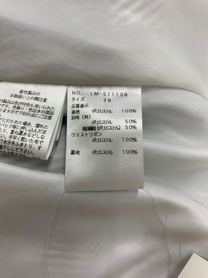 エムズグレイシー シャツカラーバルーンドレス 511128 ワンピース 38 ネイビー ITBMY9KW6DJS