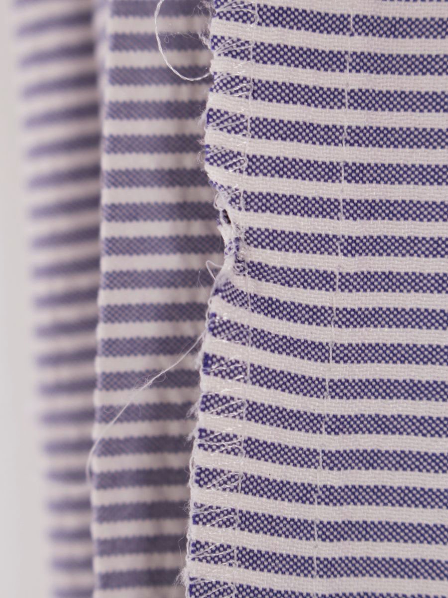 エムズグレイシー ストライププリーツスカート 417316 38 ブルー ITC47049GWK4