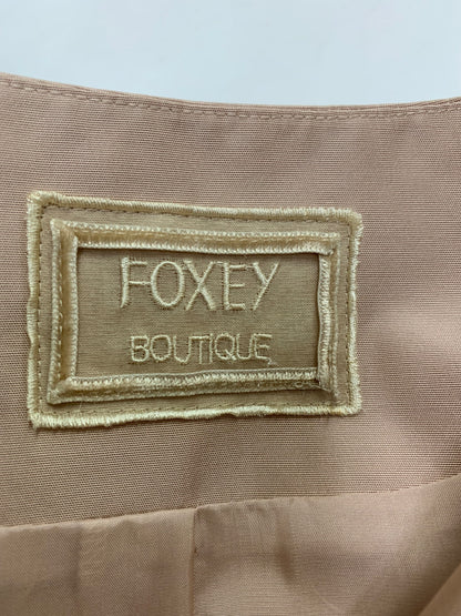フォクシーブティック 37600 コート 42 ピンク シルク混 ITFORMYIAMQX