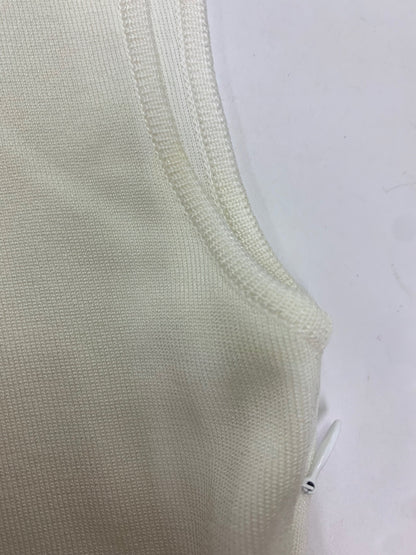 レオナールファッション 0357514 ワンピース 38 ホワイト フラワー ニット ITXV09IM56GC