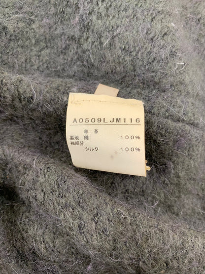 ジョルジオブラット A0509L JM116 レザージャケット 40 カーキグリーン ラムレザー 羊革 ITFVW0B8I2L8