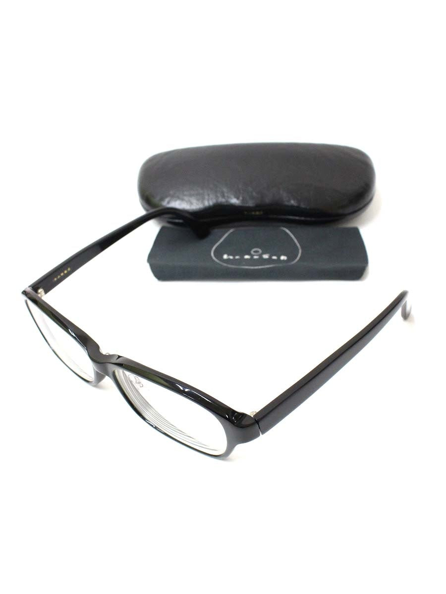白山眼鏡店 メガネ ブラック セルフレーム フルリム スクエア ITNWOG1DFGSC