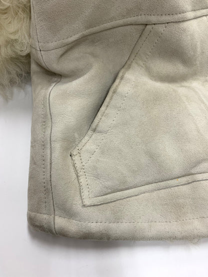 セオリー 01-9402916 ベスト 2 グレー ムートン ファー フーディ ITI57VYBQ5GW