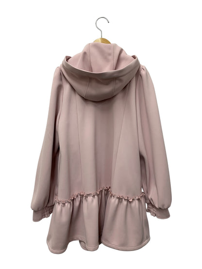 トゥービーシック ストレッチライトダンボールニット W5A03-513-12 フーデットコート 40 ピンク ITSHRC621RHG