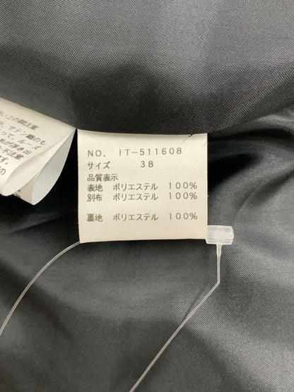 エムズグレイシー 511608 ワンピース 38 ブラック ジャガード バラ ITZUSI2HIIU4