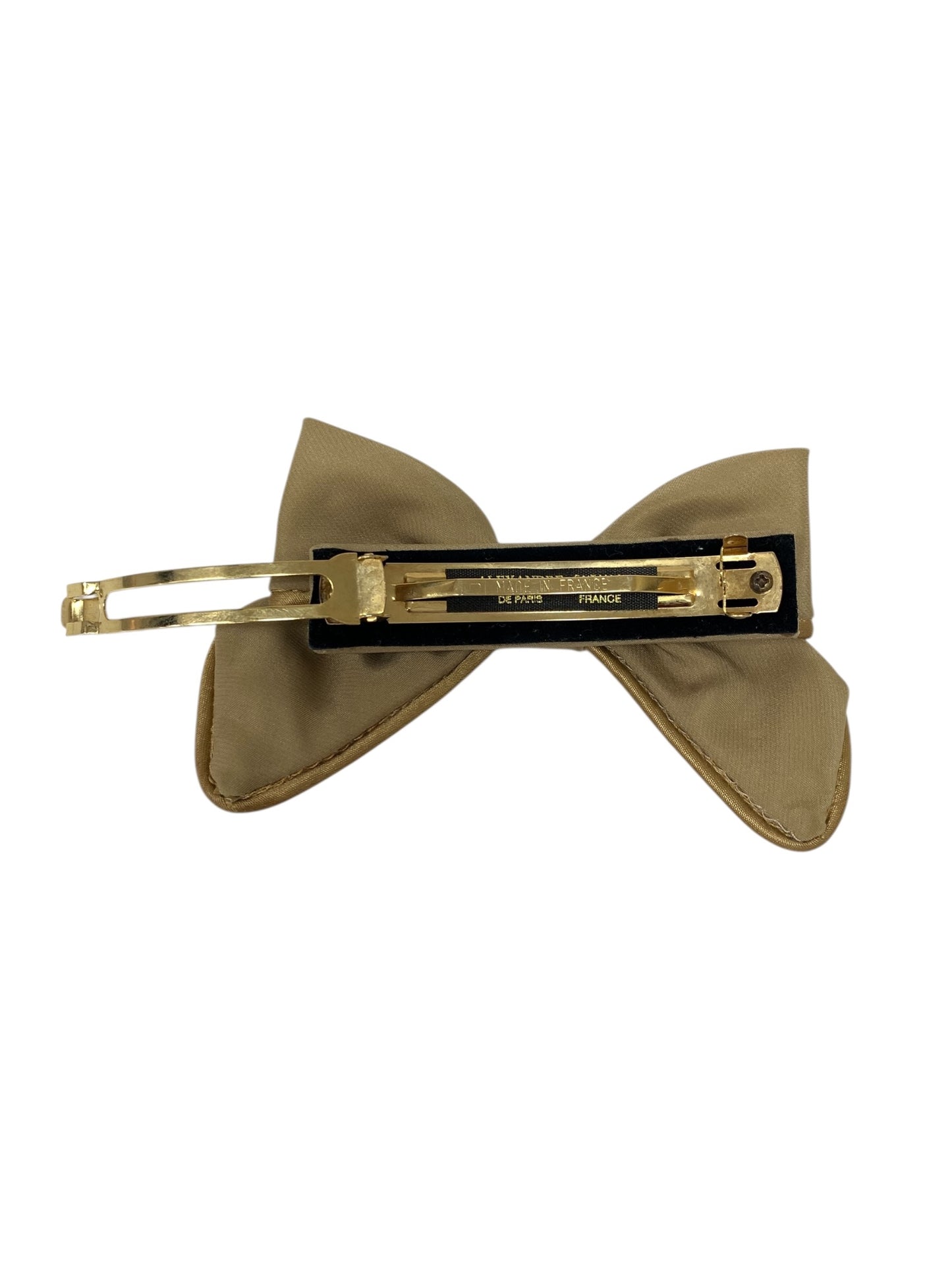 アレクサンドルドゥパリ バレッタ ベージュ リボン ITL2IB15S3JE