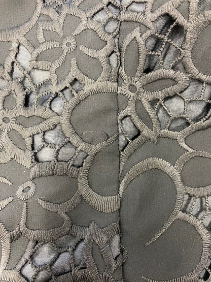 トゥービーシック W5M03-710-09 チュニック 42 ブラック フラワー刺繍 ITTA9SHCWCMJ