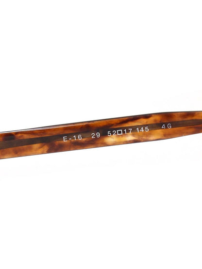 フォーナインズ E-16 メガネ ブラウン クリア フルリム スクエア ITXQ2A71M9NI