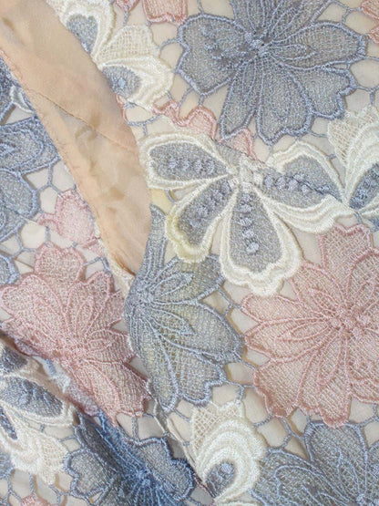 トッカ OPTOHW0420 ワンピース 0 マルチカラー レース 花 刺繍 IT91URZV37AW