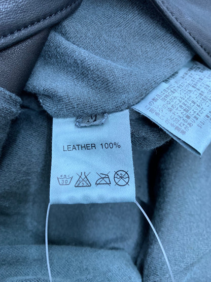 シシ レザージャケット M ブラック テーラード ITSP0KM9HWVS