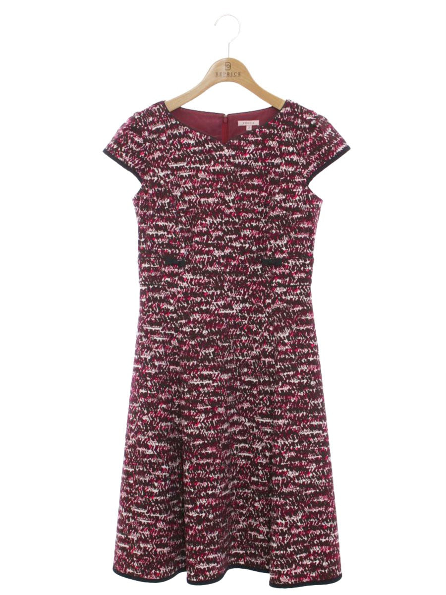 トッカ  SKETCH OPTOYA0255 ワンピース 2 ワインレッド ITVT3HT2JFWG 【SALE】