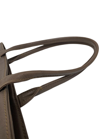 ゲンテン ハンドトート ブラウン レザー ゴールド金具 ITACQ08OQ291